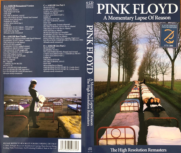 Pink Floyd - A Momentary Lapse Of Reason (Amlor Remastered Version Bootleg) 2020